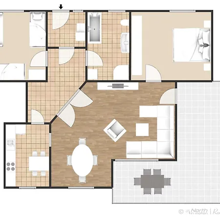 Im Kranichgebiet Appartement